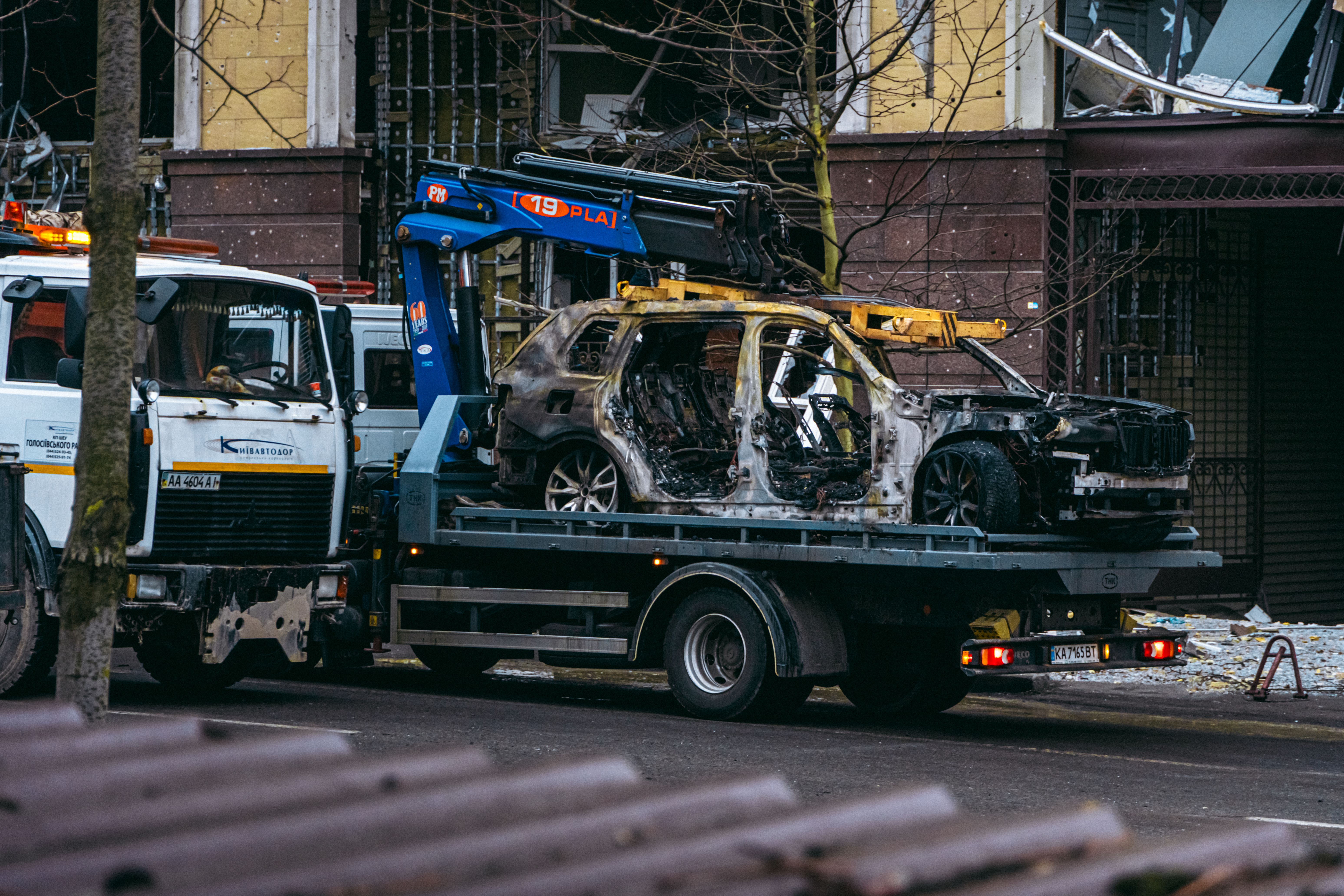 Top Cat Towing team at work